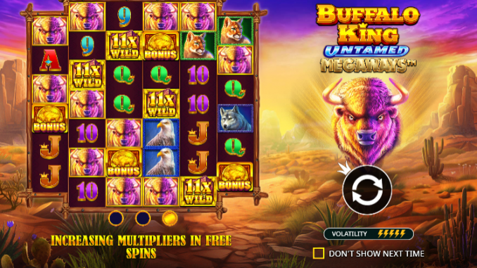 Buffalo King Ontamed Megaways